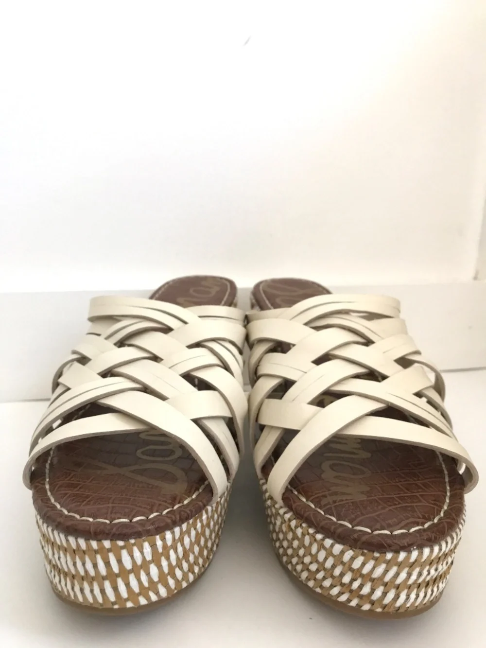 SAM EDELMAN Devon Wedge Slide Sandals Platform Women’s Size 11